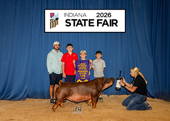 5TH OVERALL DIVISION 2 DUROC GILT
2026 IN STATE FAIR
