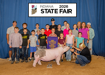 3RD OVERALL LIGHT CROSSBRED GILT
2026 IN STATE FAIR
