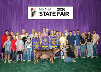 3RD OVERALL BARROW & CHAMPION DUROC
2026 IN STATE FAIR