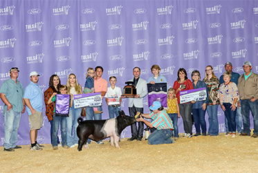 Platt Showpig Winners - Grand Barrow Tulsa
