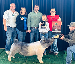 Grand champion gilt
2026 Charlton county-GA